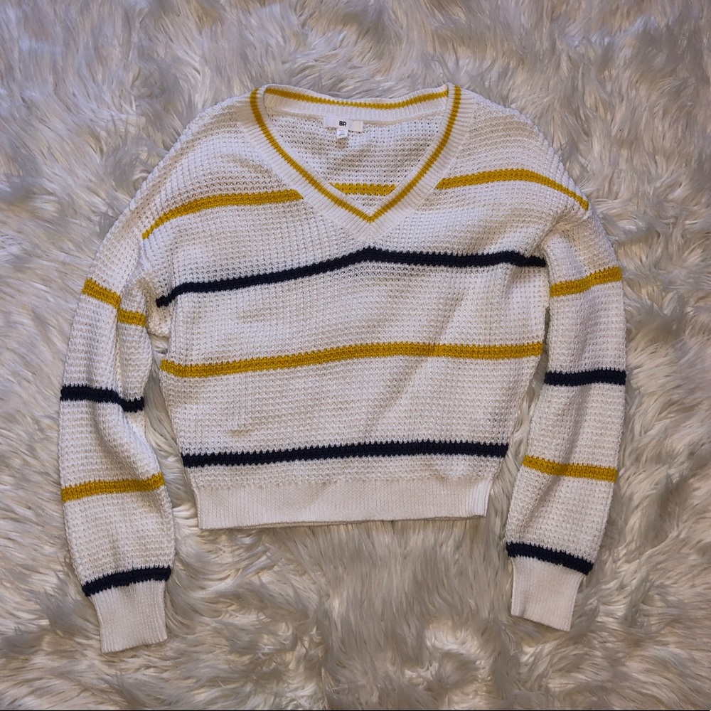 bp Striped Sweater